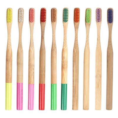 China Factory Price Reusable Soft Stiffens Eco Friendly Custom Toothbrushes Head Black Toothbrush for sale