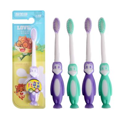 China 2023 wholesale new reusable kids toy toothbrush toothbrush for kids with monkey design toothbrush manufacturer in china for sale