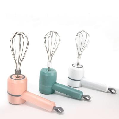 China Mini Cream Cake Baking Automatic Egg Multifunctional Home Charging Cordless Handheld Electric Beater for sale