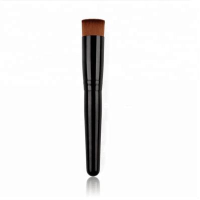 China Waterproof Private Label Accepted High Quality Straight Synthetic Hair Flat Surface Kabuki Base Makeup Brush for sale