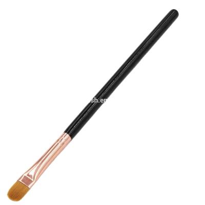 China Angular Blush Vanson Hair Low MOQ Taklon Long Handle Eyeshadow Makeup Brush Soft Makeup Tool for sale