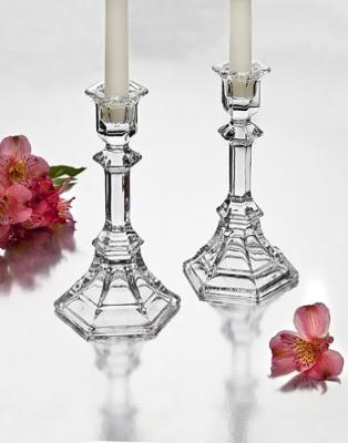 China JY Weddings Wholesale Crystal Candle Holders Wedding Table Decorations Crystal Pillar Candle Holder for sale