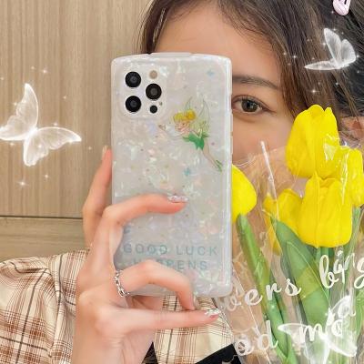 China Anti-fall flower shell pattern fairy fairy cell phone case for iphone12 for sale