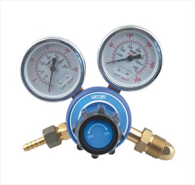 China 2021 Oxygen Propane Acetylene Gas Uweld Industrial Explosive Products Aluminum Regulator for sale