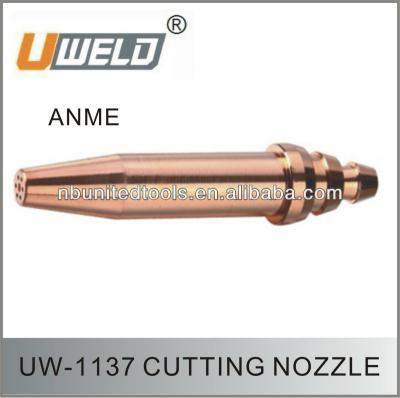 China Uwelding Acetylene Gas Cutting Tip Copper Nozzle for sale