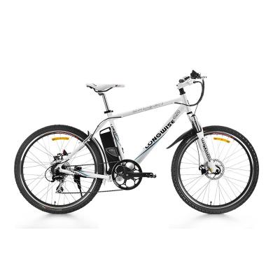 China 7 Speed ​​Aluminum Alloy Mountain Bike Electric Bicycle Mountain Bike High Quality Full Suspension 26