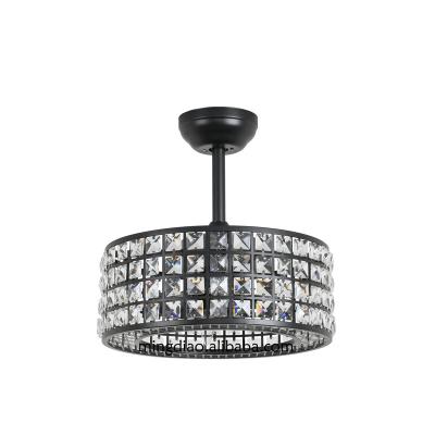 China Cheap Price Lighting Guaranteed Quality Modern Light Chandelier Crystal Ceiling Fan With Cooling Fan for sale