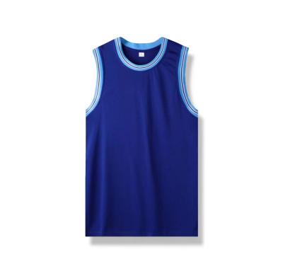 China Breathable Wholesale Custom Basketball Clothes Sports Jerseys Polyester Material Singlets for sale