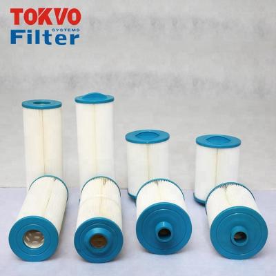 China 1.white precision polyester fiber filter 2.Antibacterial over the ground swimming pool filter cartridge hardness swimming pool filters strong swimming giant for sale