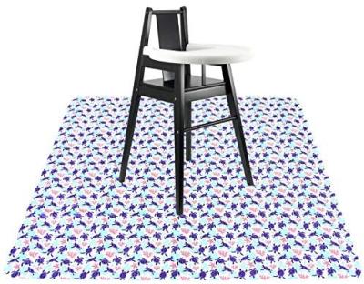 China Washable Amazon Sprinkler Messy Proof Under Umpire Chair Baby Game Mat Art Crafts Playtime On Floor Anti Slip Mat for sale