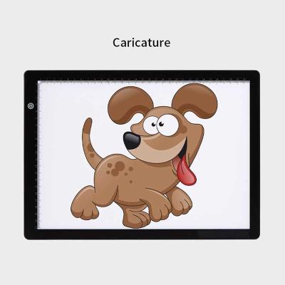 China China Home / Office Room /Hospital Led Light Pad Digital Drawing Tablet Led Lighted Drawing Board Tracing Pad a4 for sale