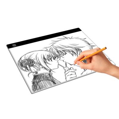 China Home/office /school led light pad for diamond painting usb light sketching light box A3 perfect for drawing LED plotter for sale