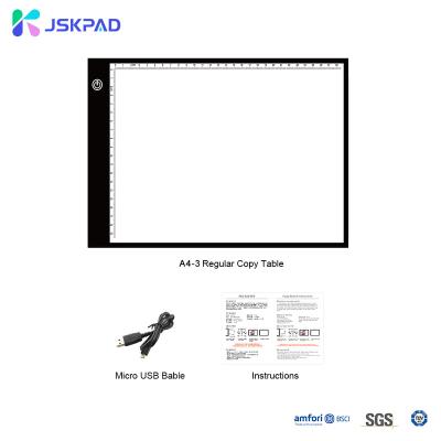 China Wholesale Portable A4 LED Light Box Tattoo Tracing Tracing Pad Led Drawing Board For Kids Rectangle for sale