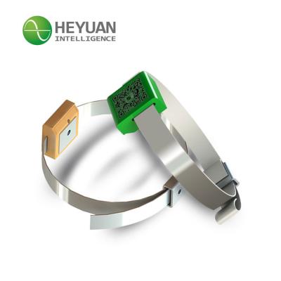 China Heyuan Mini Passive Wireless Temperature Sensor high quality with rf technology 27.28*22*9.8mm for sale