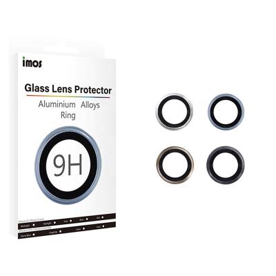 China imos Anti-broken compatible with iPhone 13 Pro/13 pro Max Super G Lens Patent Aluminum Alloy Lens Protector for sale