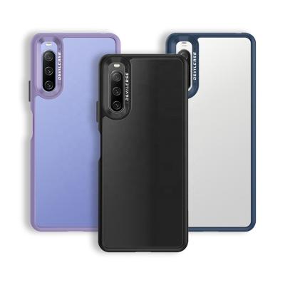 China Shockproof DEVILCASE Compatible With SONY Xperia 10 Standard Guardian IV Phone Case for sale