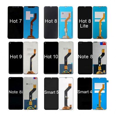 China Display LCD Screen For Infinix Note 7 8 lite 9 10 8i Hot 4 5 Smart For Tecno Camon 17 Spark 5 6 Don 7 Pro 8 Phantom X Pova 2 > 3 inches for sale