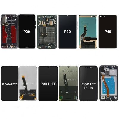 China TFT P20 P30 P40 LCDs Phone Repair Parts LCD Screen Display For Huawei P40 P30 P20 pro P10 P9 P8 Lite 5G P40 Lite E P Smart 2019 2021 for sale