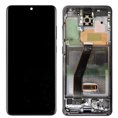 China For Galaxy S20+ Touch LCD Display For S20 Plus Panels Screen Digitizer Replacement Assembly No Frame With Screen Black Dots for sale