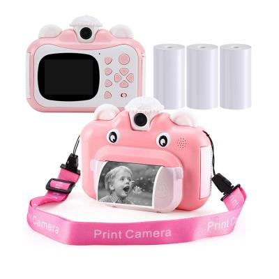 China Recording Function 2.4Inch Digital Printing Children Cameras 1080P Video Recording Cameras Rechargeable Camera for sale