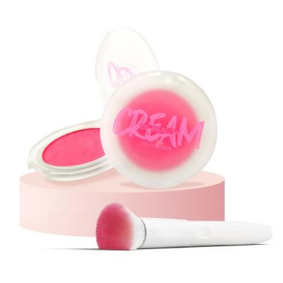 China Waterproof Cream To Dust OEM Custom Cream To Dust OPrivate Label Custom Makeup Cream Blush Palette Creamy Plain Tint Blush for sale