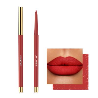 China Popular Gold Lip Liner Private Label Cruelty Free Matte Permanent Lip Liner Customized Creamy Lip Liner for sale