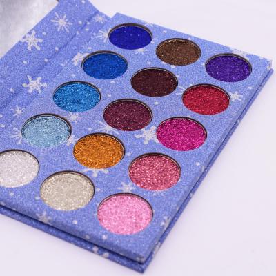 China Waterproof 15 Color OEM Makeup Dispenser Cosmetic Wholesale Private Label Eyeshadow Eyeshadow Palettes for sale