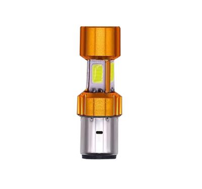 China H4/P15D/BA20D 27W LED 3 COB Motorcycle Headlight Bulb 1300LM 6000K Hi/Lo Beam Light BA20D for sale