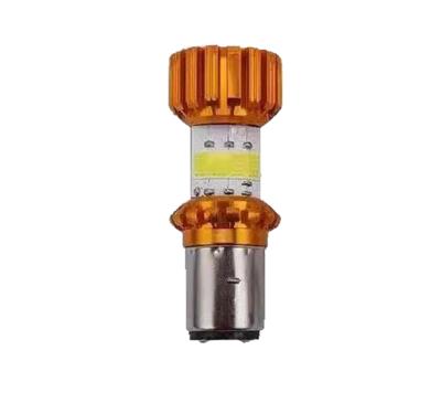 China H4/P15D/BA20D 72W LED 8 COB Motorcycle Headlight Bulb 1800LM 6000K Hi/Lo Beam Light BA20D for sale