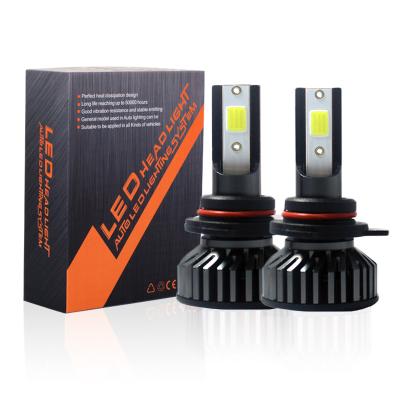 China COB F2 car headlight 9012 36w 12000lm led lamp 9006 universal 9005 h7 h8 h3 6500k auto styling headlight fog lamps for sale