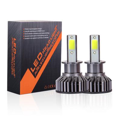 China F2 COBCar headlight h3 30w 12000lm led lamp 9006 universal car 9005 h7 h8 h3 6500k headlight styling automobile fog lamps for sale