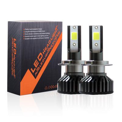 China COB F2 car headlight h7 30w 12000lm led lamp 9006 universal 9005 h7 h8 h3 6500k automobile styling headlight fog lamps for sale