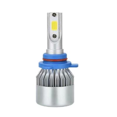 China C6 LED Auto Car Headlights 27W 6000LM COB Headlight Bulbs H1 H3 H4 H7 H11 9005 Auto 9006 Car Led Fog Head Lights Lamps Universal for sale