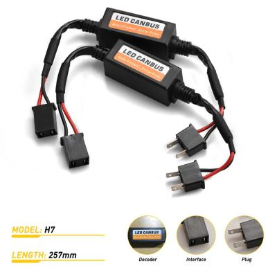 China 2pcs H7 H1H4 Universal LED Car Headlight Decoder Fault Remover LED Headlight Decoder Bulbs Accessories for sale