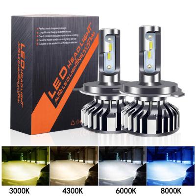 China F2 CSP 1860 12000 lumen h7 lumen lighting system car headlight auto light bulb car led headlight universal 9005 9006 H11 H7 H4 auto bulb for sale