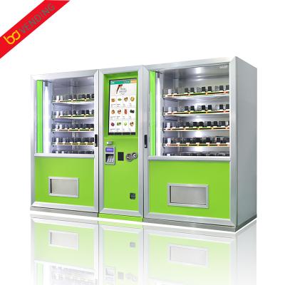 China Automatic mini subway station vending machine frozen food ice cream vending machine for sale