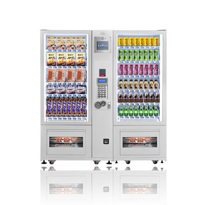 China Metro station vending machines for groceries, no contact with vending machines, snacks and drinks vending machine for sale