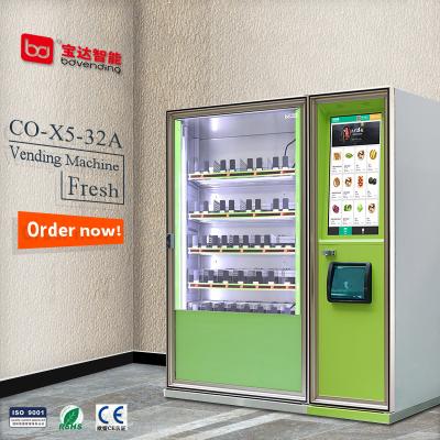 China Subway station smart self-service milk based preparation vending machine maker automatic vending machine/Oranger fresh juicer with touch screen for sale