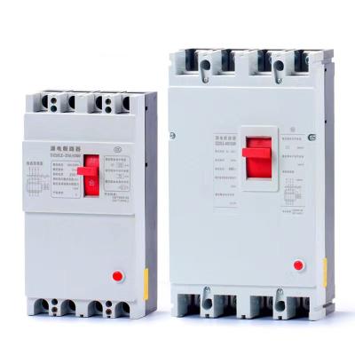 China Molded Three Phase Case Circuit Breaker Air Switch Motor 380V Leakage Protector Leakage Protection Switch 36 for sale