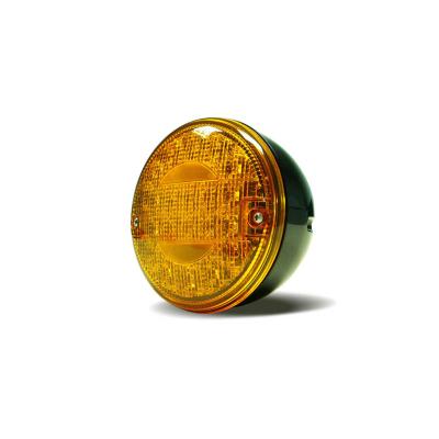 China Auto Direction-Indicator Lamp CEE R6 Tail Lamps 10v 30v 40mm Led Round Tail Lights for sale