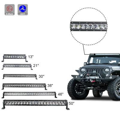 China Aluminum Extrusion Housing Custom CISPR Class 3 25 Single Row Led Light Bar 13