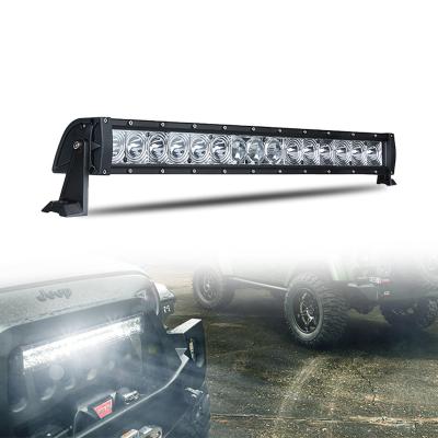 China Aluminum Extrusion Housing Ip6k9k Waterproof 14 20 Inch 21inch Led Light Bar Offroad Truck Tractor Bar Led Light for sale