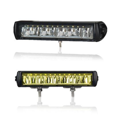 China High Beam CEE R112 R7 R10 High Beam Amber Or White Drive Light Bar 8inch Parauxiliary Led Bar Led Light With Position Light for sale