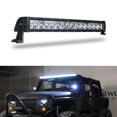 China Aluminum Extrusion Housing CISPR 25 Class 3 Led Bar 20 Inch 21inch Lightweight Led Offroad Light Bar for sale