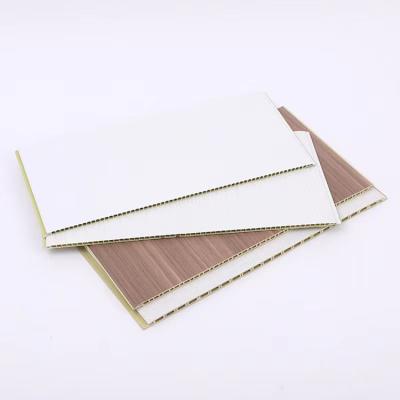 China Factory Price Modern Decorative Waterproof PVC Wall Panels Bamboo Wood Fiber Integrated Wall Panel For Hotel for sale