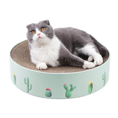 China Spherical Corrugated Viable Cat Scratching Round Bed Board from ZMaker for sale