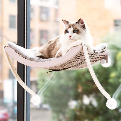 China ZMaker Breathable Hanging Cat Hammock Removable Cushion With Suction Cup For Balcony Window Cat Hammock Bed for sale