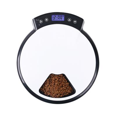 China ZMaker 5 Automatic Meals Automatic Pet Feeder for Cats Small Pets Automatic Dog Food Feeder for sale