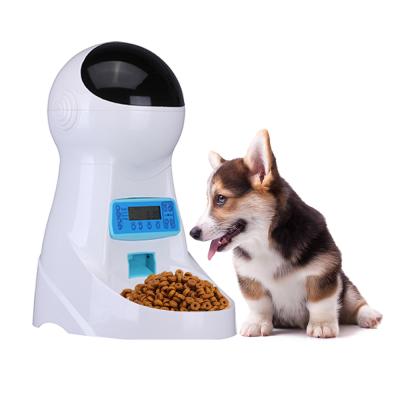 China ZMaker 6 Automatic Meals Pet Food Vending Machine Timed LCD Display Feeder for Cats and Dogs for sale