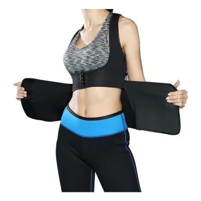 China Waist Pad ZMAKER Fitness Sport Waist Trainer Sweat Trimmer Large Belt Compressor Steel Bone for sale